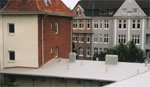 Dachfläche komplett beschichtet